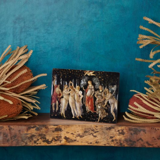 Sandro Botticelli - La Primavera Fotoplaat (Zijkant)