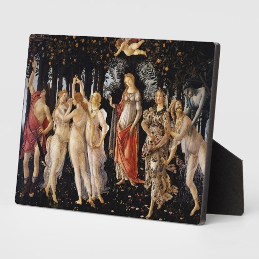 Sandro Botticelli - La Primavera Fotoplaat (Zijkant)