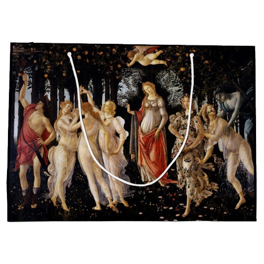 Sandro Botticelli - La Primavera Groot Cadeauzakje (Achterkant)