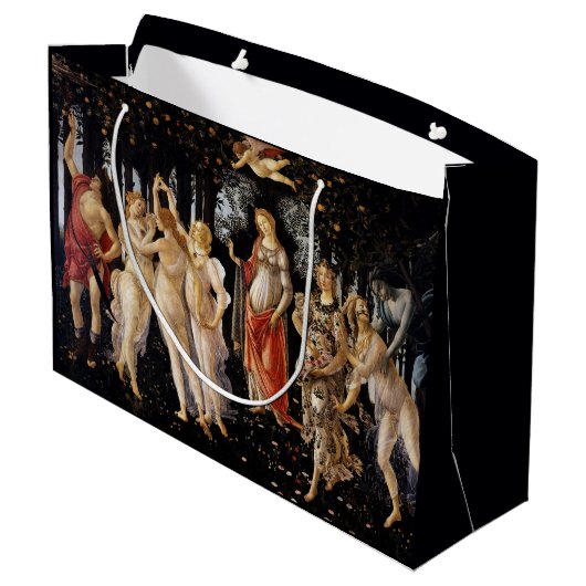 Sandro Botticelli - La Primavera Groot Cadeauzakje (Achterkant Gekanteld)