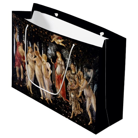 Sandro Botticelli - La Primavera Groot Cadeauzakje (Voorkant Gekanteld)