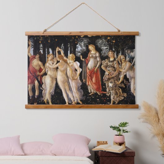 Sandro Botticelli - La Primavera Hangend Wandkleed (Slaapkamer)