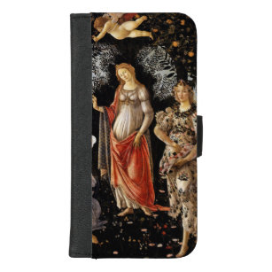 Sandro Botticelli - La Primavera iPhone 8/7 Plus Portemonnee Hoesje