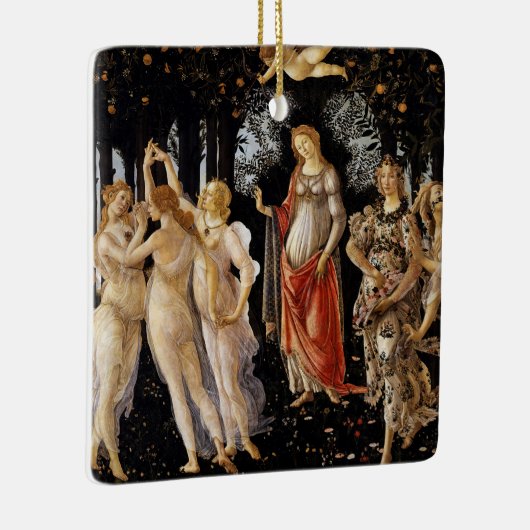 Sandro Botticelli - La Primavera Keramisch Ornament (Rechts)