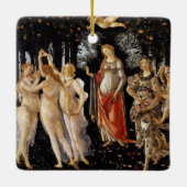 Sandro Botticelli - La Primavera Keramisch Ornament (Achterkant)