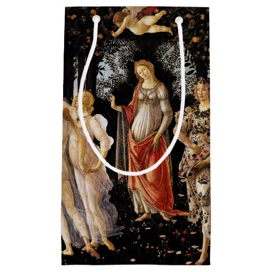 Sandro Botticelli - La Primavera Klein Cadeauzakje (Voorkant)