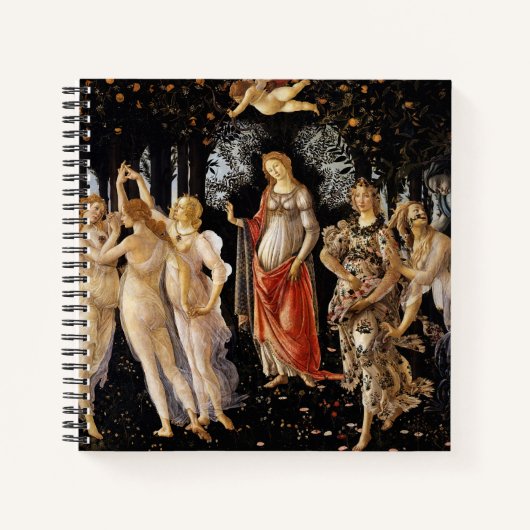 Sandro Botticelli - La Primavera Notitieboek (Voorkant)