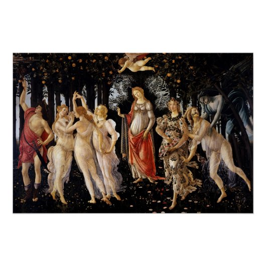 Sandro Botticelli - La Primavera Perfect Poster (Voorkant)