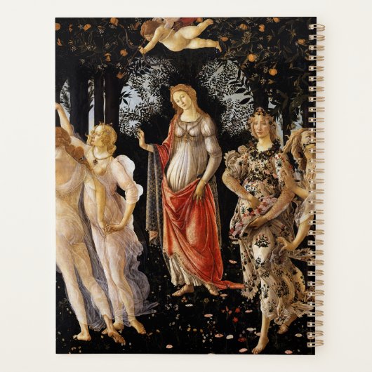 Sandro Botticelli - La Primavera Planner (Achterkant)