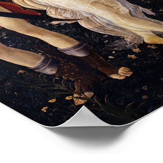 Sandro Botticelli - La Primavera Poster (Hoek)