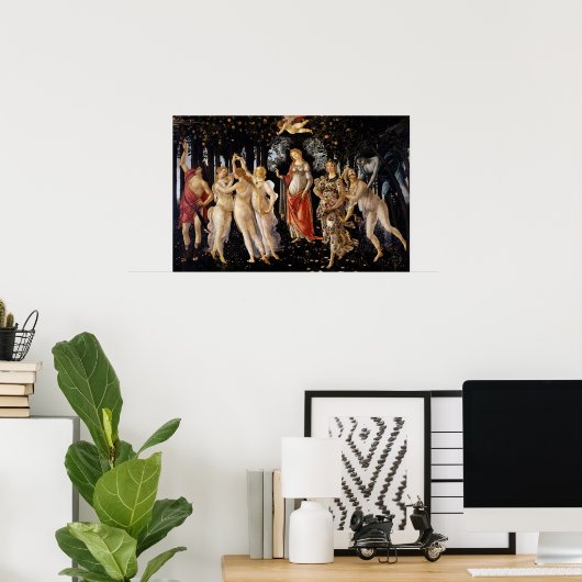 Sandro Botticelli - La Primavera Poster (Thuiskantoor)