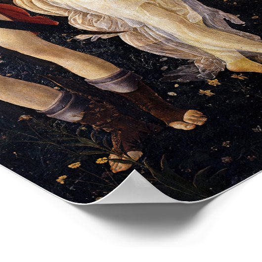 Sandro Botticelli - La Primavera Poster (Hoek)