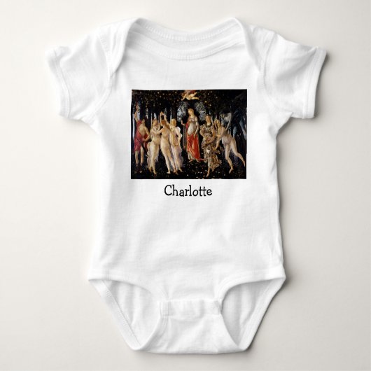 Sandro Botticelli - La Primavera Romper (Voorkant)