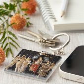 Sandro Botticelli - La Primavera Sleutelhanger (Voorkant Rechts)