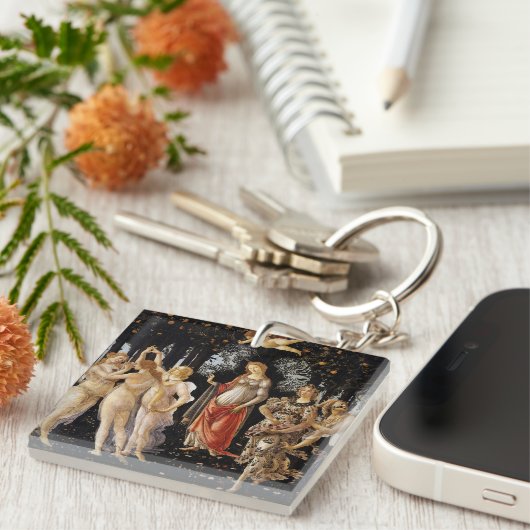 Sandro Botticelli - La Primavera Sleutelhanger (Voorkant Rechts)