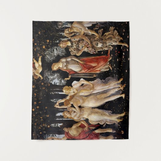 Sandro Botticelli - La Primavera Wandkleed (Voorkant)