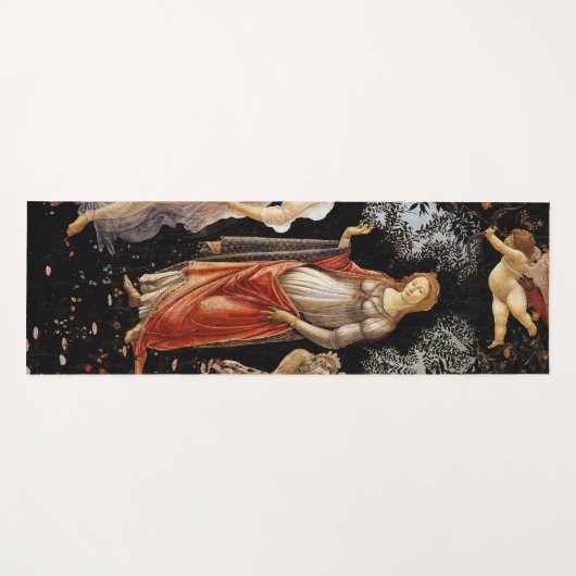 Sandro Botticelli - La Primavera Yogamat (Voorkant (horizontaal))