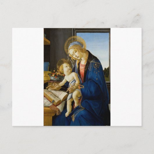 Sandro Botticelli - Maagd en kind Briefkaart (Voorkant)