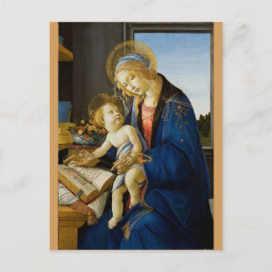 Sandro Botticelli - Maagd en kind Briefkaart