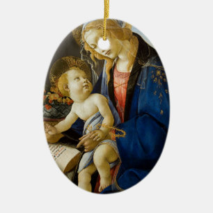 Sandro Botticelli - Maagd en kind Keramisch Ornament