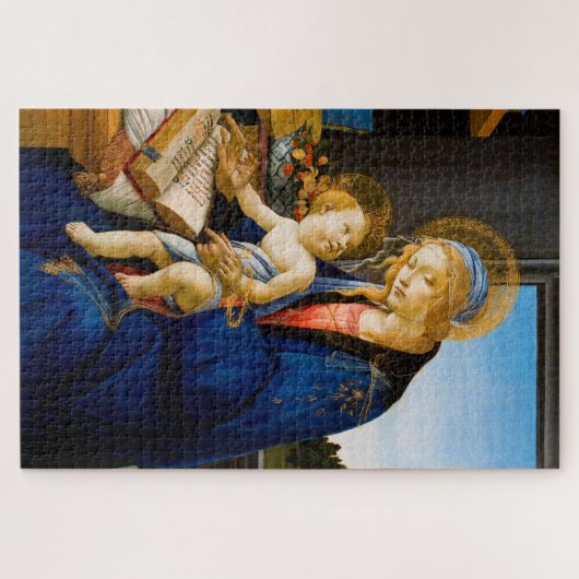 Sandro Botticelli, Maagd en Kind Legpuzzel (Horizontaal)