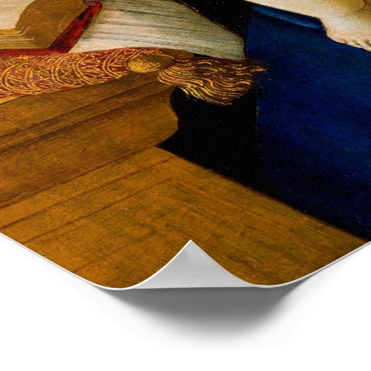 Sandro Botticelli, Maagd en Kind Poster (Hoek)