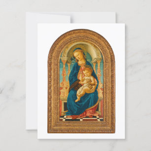 Sandro Botticelli Madonna en kind c 1470 Briefkaart
