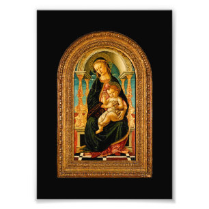 Sandro Botticelli Madonna en kind c 1470 Foto Afdruk