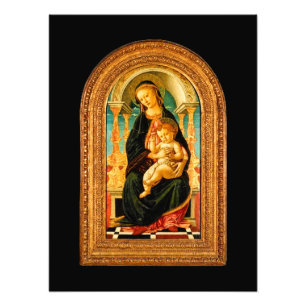Sandro Botticelli Madonna en kind c 1470 Foto Afdruk