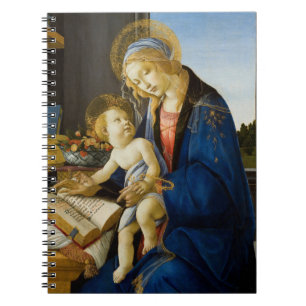 Sandro Botticelli Madonna van het Boek Kind Jezus Notitieboek
