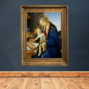 Sandro Botticelli Madonna van het Boek Kind Jezus Poster