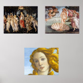 Sandro Botticelli - Meesterwerken Selectie Muurkunst Sets (Voorkant)