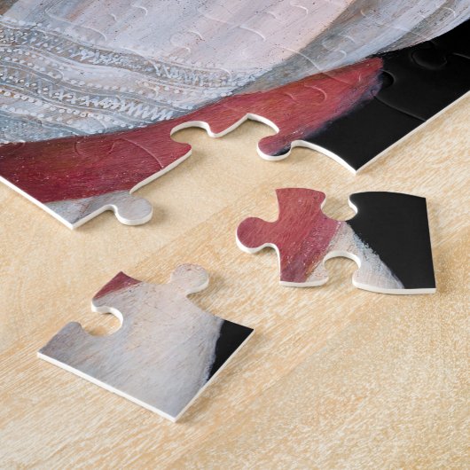 Sandro Botticelli - Portret van Simonetta Vespucci Legpuzzel (Zijkant)