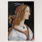 Sandro Botticelli - Portret van Simonetta Vespucci Legpuzzel (Verticaal)