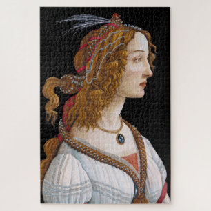 Sandro Botticelli - Portret van Simonetta Vespucci Legpuzzel