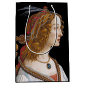 Sandro Botticelli - Portret van Simonetta Vespucci Medium Cadeauzakje (Voorkant)