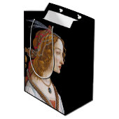Sandro Botticelli - Portret van Simonetta Vespucci Medium Cadeauzakje (Achterkant Gekanteld)
