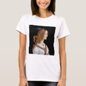 Sandro Botticelli - Portret van Simonetta Vespucci T-shirt (Voorkant)