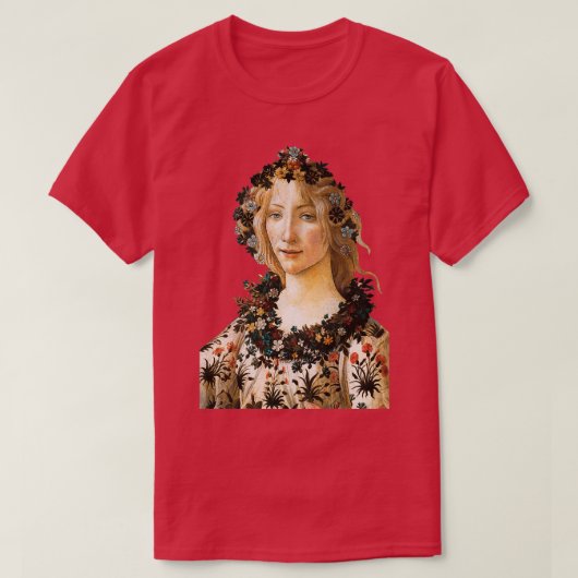 Sandro Botticelli Primavera 1 T-shirt (Design voorkant)