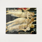 Sandro Botticelli "Primavera - Drie Gratiën"  Wandkleed (Voorkant (horizontaal))