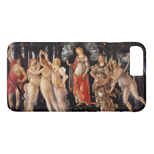 Sandro Botticelli Primavera Fijne Kunst Case-Mate iPhone Case (Achterkant (Horizontaal))