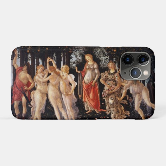 Sandro Botticelli Primavera Fijne Kunst Case-Mate iPhone Case (Achterkant (horizontaal))