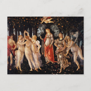 Sandro Botticelli Primavera Fine Art Briefkaart