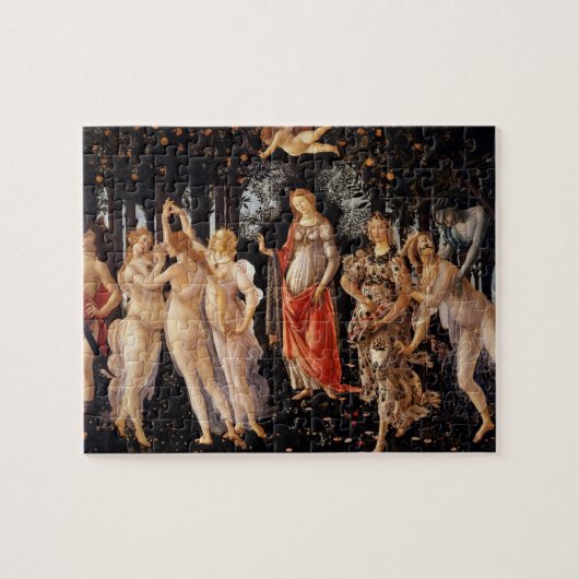 Sandro Botticelli Primavera Fine Art Legpuzzel (Horizontaal)