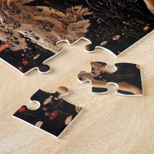 Sandro Botticelli Primavera Fine Art Legpuzzel (Zijkant)