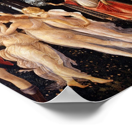 Sandro Botticelli Primavera Fine Art Poster (Hoek)