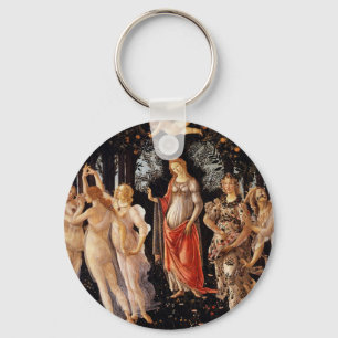 Sandro Botticelli Primavera Fine Art Sleutelhanger