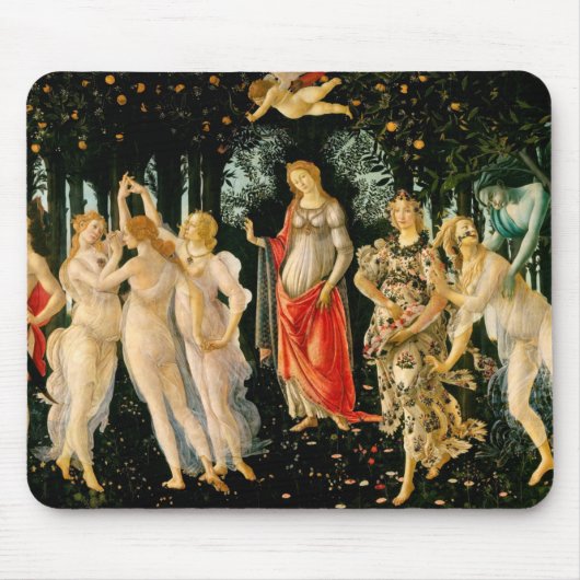 Sandro Botticelli "Primavera (Lente)" Muismat (Voorkant)
