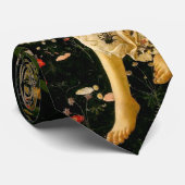 Sandro Botticelli "Primavera (Lente)" Zijden Heren Stropdas (Opgerold)