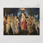 Sandro Botticelli - Primavera(Spring) Fine Art Briefkaart (Voorkant)